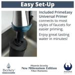 Berkey - Phoenix Gravity New Millennium Edition Water Filter Elements (Set of 2) - NMCL Endorsed Replacement in Lieu of Black Berkey Elements BB9-2
