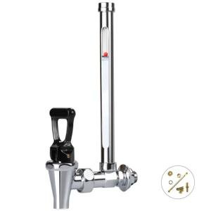 Sight Glass Spigot for Berkey Water Filter Gravity-Fed System,10"Inside Brass Sight Glass Clear View Water Level View Stainless Steel Spigot for Berkey&Waterdrop Alexapure Purewell Gravity Filter Tank