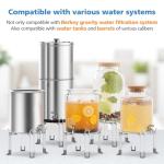 Beverage Dispenser Replacement Spigot, Stainless Steel Water Dispenser Replacement Faucet Compatible with Berkey Water Filter Systems & Other Gravity Filter Tank