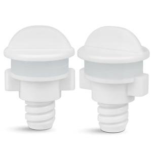 Water Filter Hole Plugs, Hole Blockers for All Gravity-Fed Water Filtration Systems, Blocking Plugs Compatible with Berkey Waterdrop Purewell Countertop Water Filters Systems Parts, 2Pcs