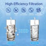 Renami Gravity Water Filter Replacement for Berkey® BB9-2® Black Filters & PF-2® Fluoride Filters, Compatible with Berkey® Gravity Water Filter System, Combo Pack