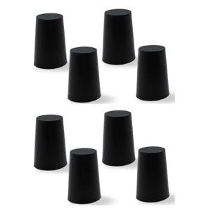 Silicone filter cartridge plugs are compatible with Berkey® water filters - leak-proof replacement plugs, compatible with all Berkey® models, easy to install - 8-piece set of sealing plugs