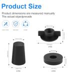 Replacement Kit for Berkey Water Filter System Elements - 4 Wing Nuts, 4 Washers & 4 Silicone Blocking Plugs Compatible with Berkey, Gravity Filter System Elements and Black Activated Carbon Filters