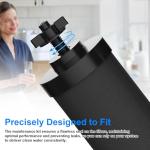 Replacement Kit for Berkey Water Filter System Elements - 4 Wing Nuts, 4 Washers & 4 Silicone Blocking Plugs Compatible with Berkey, Gravity Filter System Elements and Black Activated Carbon Filters