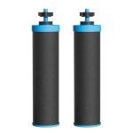 Waterdrop Alkaline Water Filter, Replacement for Berkey® BB9-2® Black Filters and Berkey® Gravity Water Filter System, Up to PH 9.2 (Pack of 2)