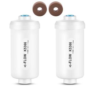 Fluoride Water Filter, Replacement for Berkey® PF-2® Elements, Compatible with Berkey® Gravity Filtration System, Natural Filter Material k5366-2 Pack