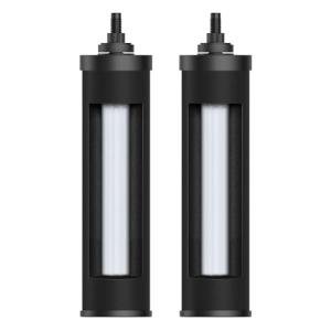 [New Upgraded Ultrafiltration] AQUA CREST Black Water Filter, Replacement for Berkey® BB9-2® Black Purification Elements, Berkey® Gravity Water Filter System, 2 Pack
