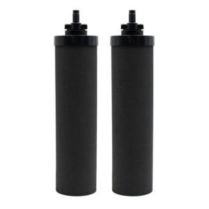 Larayci Water Filter Replacement for Berkey® BB9-2 Black Activated Carbon Filters, Compatible with Berkey® Gravity Water Filter System, Pack of 2