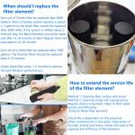 Gunneran Berkey Gravity Water Filter Replacement, 2 Black Carbon Filters & 2 White Fluoride Filters, Compatible with Berkey Purifiers, Pack of 4 ﻿