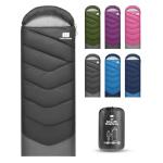 Sleeping Bags for Adults Cold Weather - Portable, Waterproof, Lightweight Sleeping Bag for Tall Girls Boys with Compression Sack, for Warm Camping, Hiking, Travel, Outdoor& Indoor