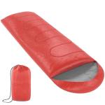 ZENO Sleeping Bag Red | Sleeping Bags For Adults | Waterproof & Lightweight | 4 Season Sleeping Bag | Includes Lightweight Carry Bag | Ideal For Cold & Warm Weather | Comfort Padded