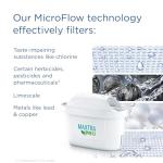 BRITA Flow XXL Water Filter Tank (8.2L) incl. 1x MAXTRA PRO Pure Performance cartridge - fridge-fitting dispenser for families and offices - now in sustainable Smart Box packaging