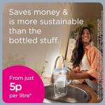BRITA Marella XL Water Filter Jug Blue (3.5L) incl. 1x MAXTRA PRO Pure Performance cartridge - large-volume jug with digital LTI and Flip-Lid - now in sustainable Smart Box packaging
