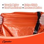 Emergency Sleeping Bag Survival Bag, Cymuber Portable Waterproof Thermal Bivy Sacks Tac Bivvy Bags,Camping Mylar Sleeping Bag Survival Gear Emergency Blankets Survival Shelter