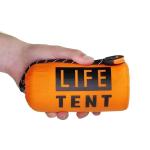 Anlayliay Outdoor Insulated Emergency Tent 2 Person Waterproof Emergency Life Saving Insulated Includes Life Whistle Ripstop Tent