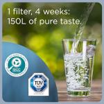 BRITA Marella XL Water Filter Jug Blue (3.5L) incl. 1x MAXTRA PRO Pure Performance cartridge - large-volume jug with digital LTI and Flip-Lid - now in sustainable Smart Box packaging