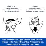 Aqua Optima EPS612 Evolve plus 30 Day Water Filter Cartridge, 6 Pack (6 Months Supply), Old Version