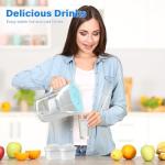 BREAUILL Water Filter Cartridges, Replacement for Brita Maxtra Pro All-in-1, Maxtra+ Plus, Water Filter Compatible with Brita Marella Jug Kettle, Reduce Impurities & Odor, Get Clean Water (6PCS)