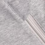 Tommee Tippee Swaddle Bag, 3-6m, 2.5 Tog for 16-20°C, Sky Grey Marl Sleeping Bag, Soft Cotton-Rich Fabric, Healthy Hip Development Design, Bottom to Top Zip