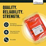 Trekrite Emergency Survival Bivi/Bivvy Bag – Waterproof High Visibility Orange Re-usable Equipment