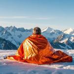 2 PCS Emergency Sleeping Bag,Bivvy Bag,Survival Sleeping Bag,Camping Bivy Sacks,Emergency Blankets,Survival Sleeping Bag for Camping and Outdoor Hiking