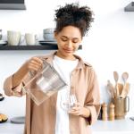 AQUAPHOR Water Filter Jug Compact with 1 X Maxfor+ Filter - 2.4L Capacity - Grey