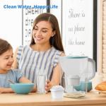 BREAUILL Water Filter Cartridges, Replacement for Brita Maxtra Pro All-in-1, Maxtra+ Plus, Water Filter Compatible with Brita Marella Jug Kettle, Reduce Impurities & Odor, Get Clean Water (6PCS)