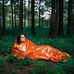 2 PCS Emergency Sleeping Bag,Bivvy Bag,Survival Sleeping Bag,Camping Bivy Sacks,Emergency Blankets,Survival Sleeping Bag for Camping and Outdoor Hiking