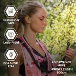 Peartree HydratePro Hydration Bladder – 1.5L Water Bladder for Hiking or Running Vest – BPA-Free Water Pouch – Leakproof Hydration Pack with Handle & Silicone Mouthpiece.