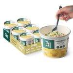 iTz noT Instant Power Protein Rice Pot– Chicken-Style Flavour with Veggies, High Protein(20g) & High Fibre(10g) | Low Carb Vegan Meal | High Protein Ready Meal Pot | Gluten-Free, 110g(Pack of 6)
