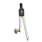 Liquidraw Metal Compass & Pencil Holder - 11 cm | Ideal for Maths & Geometry | School Student Essential | Professional Quality, Great for Technical Drawing | Smooth & Accurate Radius Adjustment