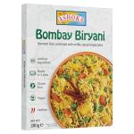 Ashoka Heat to Eat Bombay Biryani 280g x 10 | Ready to eat authentic India Biryani | Vibrant & Flavourful | 100% Vegetarian | No additives or preservatives | Kosher | Gluten-free