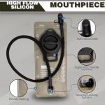 Peartree HydratePro Hydration Bladder – 1.5L Water Bladder for Hiking or Running Vest – BPA-Free Water Pouch – Leakproof Hydration Pack with Handle & Silicone Mouthpiece.