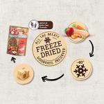 8in1 Meaty Treats, freeze dried snacks for dogs with duck and apple, grain free, no sugar, 50g