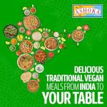 Ashoka Heat to Eat Bombay Biryani 280g x 10 | Ready to eat authentic India Biryani | Vibrant & Flavourful | 100% Vegetarian | No additives or preservatives | Kosher | Gluten-free