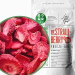 Freeze Dried Strawberry Slices | Raw Natural Premium Freeze Dried Fruit | Freeze Dried Strawberries | Snacking Freeze-Dried Strawberries | Berries from Fresh Frozen Freeze Dry Strawberrys | ZingyZoo