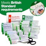 Safety First Aid Group Workplace First Aid Kit Refill BS 8599 Compliant, Small