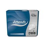 Attends for Men 3, Hygiene Inserts, for Light Bladder Weakness, 4 x 14 Items