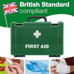 Safety First Aid Group Economy First Aid Kit BS 8599 Compliant, Small Fully Stocked