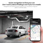 Dual‑Port Fast Car Charger with GPS Tracker for Car, 18W USB‑C + USB‑A, Real‑Time Vehicle Locator via App, No Subscription, Plug & Play 12V Cigarette Lighter, Compatible with I-Phone