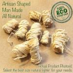 Natural Firelighters Large Box. Natural Wood Wool Wax Fire Lighters for Stoves, Wood Burners, Pizza Ovens, Open Fires, Fire Pit, BBQ Lighters, Fire Starters for Log Burners (300 Pack)