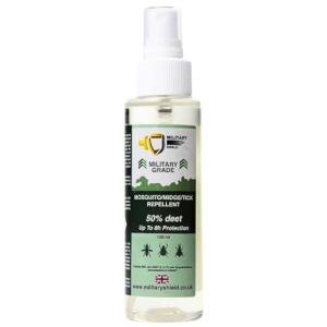 Military Shield Insect Repellent Spray Max Protection 50% DEET All Locations