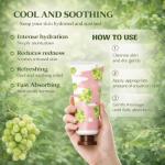 On-the-Go Portable Hygiene & Personal Care Kit, All in one Travel Essentials with Hand Sanitizer, Hand Cream, Paper Soap, Wet Wipes, Disposable mask Perfect as a gift (Grape hand care set 3pcs)