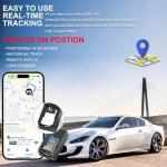 GPS Tracker for Car No Subscription, Mini GPS Tracker Real Time Vehicles Locator, Magnetic Anti-Theft Micro Vehicle Tracking Device with App for Cars, Kids, Elderly, Pets, Wallet, Luggage