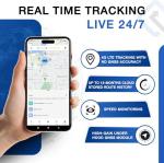 REWIRE SECURITY Geo Track 4G GPS Tracker – Real-Time Vehicle Tracking Device for Car, Van, Motorhome | Easy Battery Install | Live App Tracking | 4G GPS Transmitter | 4G Fleet Tracking