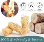 Natural Firelighters Large Box. Natural Wood Wool Wax Fire Lighters for Stoves, Wood Burners, Pizza Ovens, Open Fires, Fire Pit, BBQ Lighters, Fire Starters for Log Burners (300 Pack)
