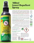 Incognito Kids Insect Repellent Spray 100ml - Mosquito Repellent Kids DEET Free Formula - Shields from a Wide Range of Biting Insects, Including Ticks - Natural Kids Mosquito Repellent