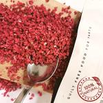 Freeze Dried Raspberry Pieces | Pure Premium Dried Raspberries | Real Food Fruit Bits Instead of Raspberry Flavouring or Frozen Berry Powder | Raw Vegan Freeze Dried Raspberry Crumb | ZingyZoo (100g)