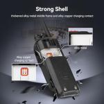 Retevis RT24 Walkie Talkies for Adults, Professional Two Way Radio, PMR446 Long Range License Free, 2 Way Radios Walkie Talkie with Earpieces for Commercial, School (Black,10 Pack)