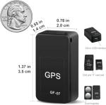 GPS Tracker for Car No Subscription, Mini GPS Tracker Real Time Vehicles Locator, Magnetic Anti-Theft Micro Vehicle Tracking Device with App for Cars, Kids, Elderly, Pets, Wallet, Luggage